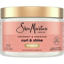 Frefly Store Sheamoisture Saç Maskesi Kuru Kıvırcıklar Için Hindistan Cevizi ve Ebegümeci Saç Maskesi Shea Tereyağlı 30G