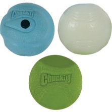 Frefly Store Chuckit! Fetch Medley (Gen 2) 3'lü Köpek Oyun Topu Seti (Küçük Boy)