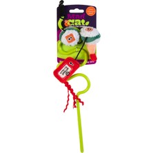 Frefly Store Mad Cat Suşi Sineklik Değnek Catnip & Silvervine Kedi Oyuncak