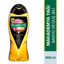 Frefly Store Palmolive Luminous Oils Makademya Yağı & Şakayık Özleri ile Banyo ve Duş Jeli (500 Ml)