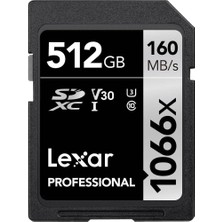 Frefly Store Lexar Sdxc 512GB 1066X V30 U3 Kart