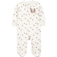 Frefly Store Erkek Bebek Ekru Uyku Tulumu