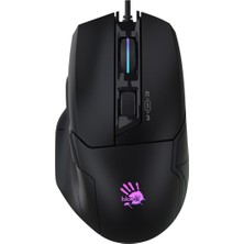 Frefly Store Bloody W70 Max 10000 Cpi 8 Tuş Optik Rgb-Uc3&4 Aktif Kablolu Siyah Gaming (Oyuncu) Mouse