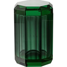 Frefly Store System Cyrstal Bath Accessory Cotton Box Green Yeşil Tek Ebat BA2050 024 C5