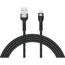 Frefly Store Zore Shira Serisi Lightning USB Kablo 2m Siyah
