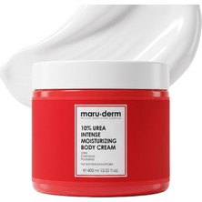 Frefly Store Maru.derm%10 Urea Yoğun Nemlendirici Vücut Kremi – Kuru ve Pürüzlü Ciltler Için Yoğun Bakım, Panthenol & Calendula Ile, 400 ml