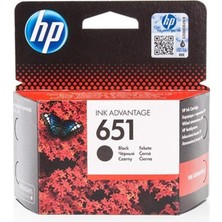Frefly Store Hp C2P10AE (651) Sıyah Murekkep Kartusu 600 Sayfa
