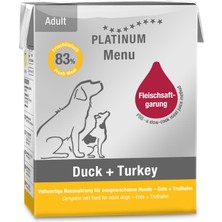 Frefly Store Platinum Ördekli ve Hindili Yaş Köpek Maması 375 gr