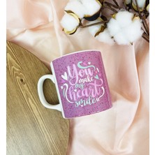 Frefly Store Giftmoda Kalbimi Gülümsetiyorsun Tasarımlı Kupa Bardak