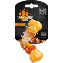 Frefly Store M-Pets Carnivore Dog Toy Boomerang Bone Pastırma Aromalı