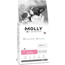 Frefly Store Molly Mini Starter Mother & Babydog Mini Irk Anne ve Yavru Köpek Kuru Maması 2 kg