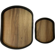 Frefly Store Bybars Sunum Servis Tepsi Seti (2 Li)