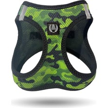 Frefly Store Alphadog Design Camouflage Köpek Göğüs Tasması Large