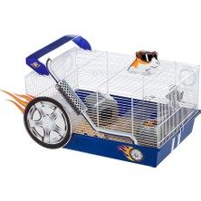 Frefly Store Ferplast Dragster - Hamster Kafesi, 50 x 35 x Y 25 cm