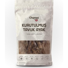 Frefly Store Chompo Kurutulmuş Tavuk Ayak 100% Doğal Katkısız Köpek Ödül Maması 10 Adet