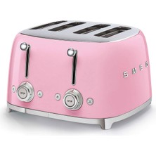 Frefly Store Smeg TSF03PKEU Ekmek Kızartma Makinesi, Pembe