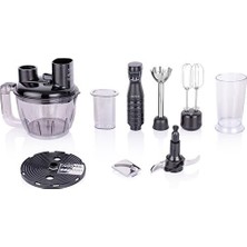 Frefly Store Arnica GH21487 Vena Rendeli Blender Seti Siyah