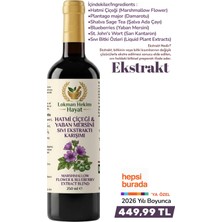1 x 250 ml Hatmi Çiçeği & Yaban Mersini Sıvı Ekstraktı Karışımı Lokman Hekim Hayat