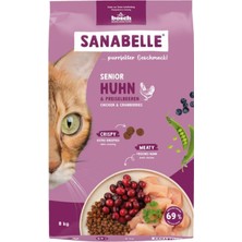 Frefly Store Sanabelle Senior Kümes Hayvanlı Yaşlı Kedi Maması 8 kg