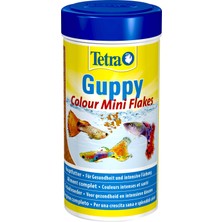 Frefly Store Tetra Guppy Color, Birinci Sınıf Pul Gıda 250ML