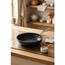 Frefly Store Bernardo Chef Line Granit Tava Siyah 22CM