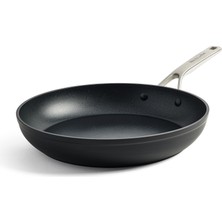 Frefly Store Kitchenaid Güçlendirilmiş Dövme Alüminyum Kızartma Tavası 28 cm