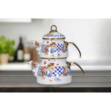 Frefly Store Pr Home Allegro Gold Model Emaye Çaydanlık