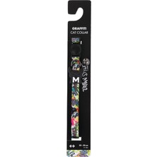 Frefly Store M-Pets Urban Style Graffiti Kedi Boyun Tasması