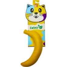 Frefly Store Tigres Venator Catnipli Muz Şeklinde Kedi Oyuncağı