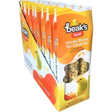 Frefly Store Beak's Kuşlar Için Ek Besinler, Kutu, Ballı Kanarya Krakeri, 3 Ad x 10 Adet