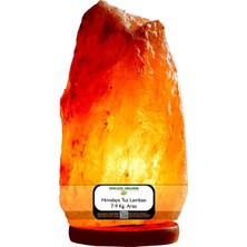Frefly Store Himalaya Tuz Lambası 7-9 Kg. Enerji Temizliği Şifa Kanağı Tuz Lamba Açma Kapama Düğmeli