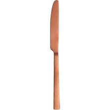 Frefly Store Porland Quantum Mat Bakır Yemek Bıçağı 24CM 6 Adet