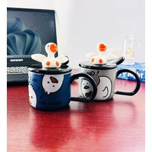 Frefly Store Ördek Figürlü Seramik Kupa