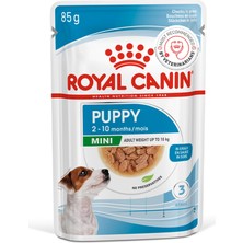 Frefly Store Royal Canin Mini Puppy Köpek Yaş Mama, 85 gr