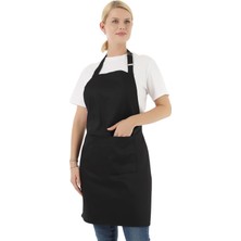Frefly Store Boyun Ayarlı Erkek ve Kadınlar Için Şef Önlüğü - Boy: 85 cm x En : 55 cm Large Rahat ve Rahat Bir Uyum Için Bel Bağları ile Dayanıklı ve Hafif, Pişirme Temelleriniz Için 2 Geniş Cep
