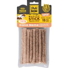 Frefly Store Delibon Süper Munchy Çubuk Kalın Boy Dana Memeli 15'li Paket