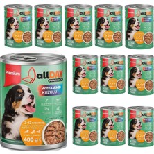 Frefly Store Allday Kuzulu Yavru Köpek Konservesi 400 gr x 12 Adet
