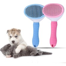Frefly Store Kedi & Köpek Lüks Basmalı Tarak (Pembe)