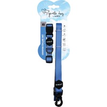 Frefly Store M-Pets Gentle Dog Boyun Tasması ve Gezdirme Set (Xs) Mavi
