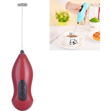 Frefly Store Pilli Süt Köpürtücü – Cappuccino ve Latte Için Kahve Köpürtücü ve Köpük Yapıcı Çırpıcı
