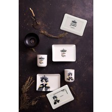 Frefly Store Kütahya Porselen Bella 4 Parça 2 Kişilik Ikram Seti 880902