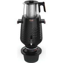 Frefly Store Arzum AR3083 Ehlikeyf Siyah 2200 W Cam Demlikli Semaver