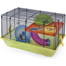 Frefly Store Imac Cricetti 9 Hamster Kafesi Lacivert Mavi 45X31X29CM 06458 Renkli