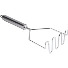 Frefly Store Çelik Patates Ezici – Paslanmaz Çelik Püre Ezici, Ergonomik Saplı, Dayanıklı ve Pratik Mutfak Gereci
