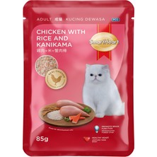 Frefly Store Smartheart Pouch Kanikama Tavuk ve Pirinçle 85 gr
