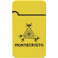 Frefly Store Montecristo Plastik Jet Alev Delicili Puro Çakmağı Sarı