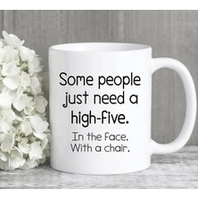 Frefly Store "high-Five With A Chair" Esprili Kupa Bardak