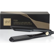 Frefly Store Ghd Max Geniş Plakalı Saç Düzleştirici ve Şekillendirici, Siyah