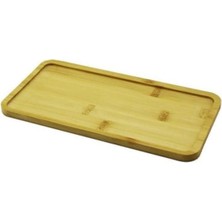 Frefly Store Busstier Bambu Yağdanlık Altlığı Sunumluk Şık ve Dayanıklı Ahşap Tepsi (Dikdörtgen)
