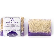 Frefly Store Volkan Ates Natural & Beauty Lavanta Yağlı Kabak Lifli Doğal Sabun 130 gr